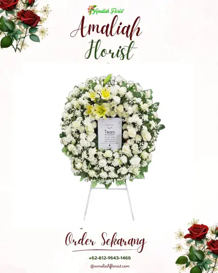 Krans Bunga Duka Sikunang